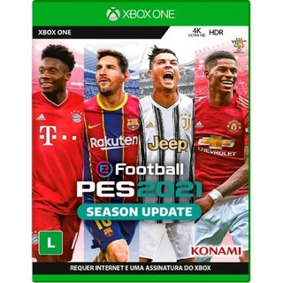 PES 2021 Xbox One Mídia Física Novo Lacrado Original