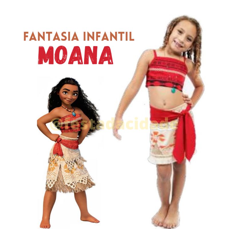 Fantasia Moana para o carnaval 2018.