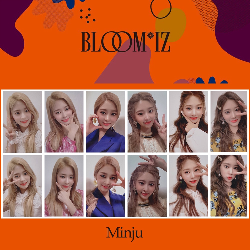 Album Izone 1st - Blooxiz (Minju Fotocard) | Shopee Brasil
