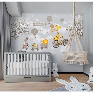 Conjunto de pôsteres fofos para quarto de bebê coleção de estampas kawaii  para arte e roupas de parede recém-nascidas