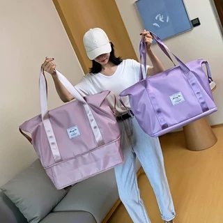 Bolsa feminina de ginástica esportiva à prova d