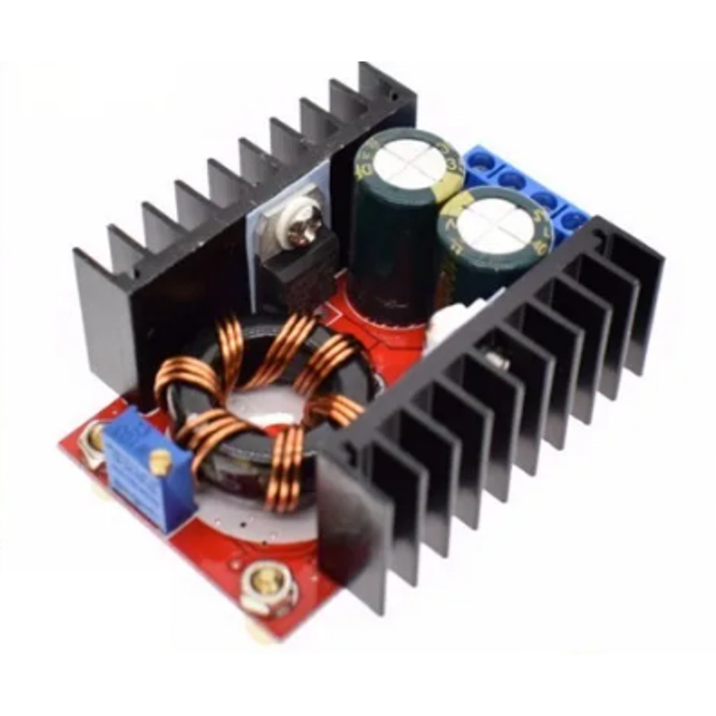 Regulador Tensão Step Up Booster Dc-dc 150w 10-32v P 12-35v Arduíno ...