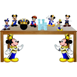 mickey realeza para chao e mesa
