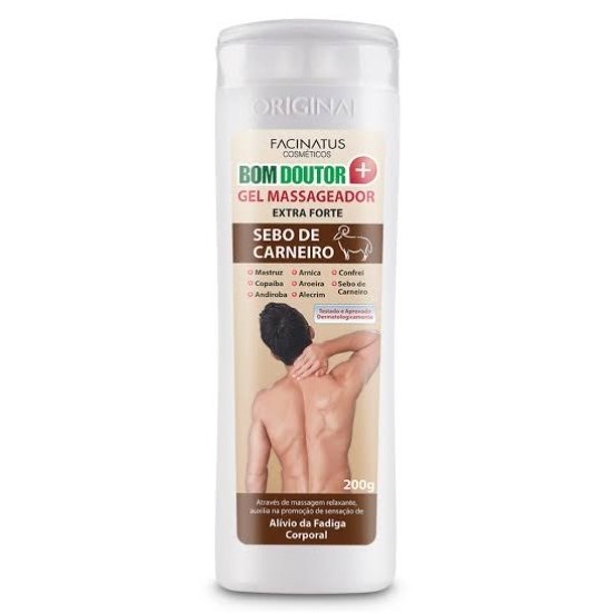 Gel Massageador Sebo de Carneiro Bom Doutor para Dor Muscular | Shopee ...