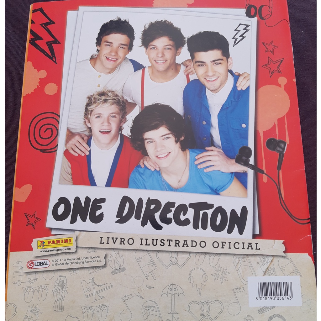 Álbum One Direction- The Red Collection *COMPLETO* | Shopee Brasil