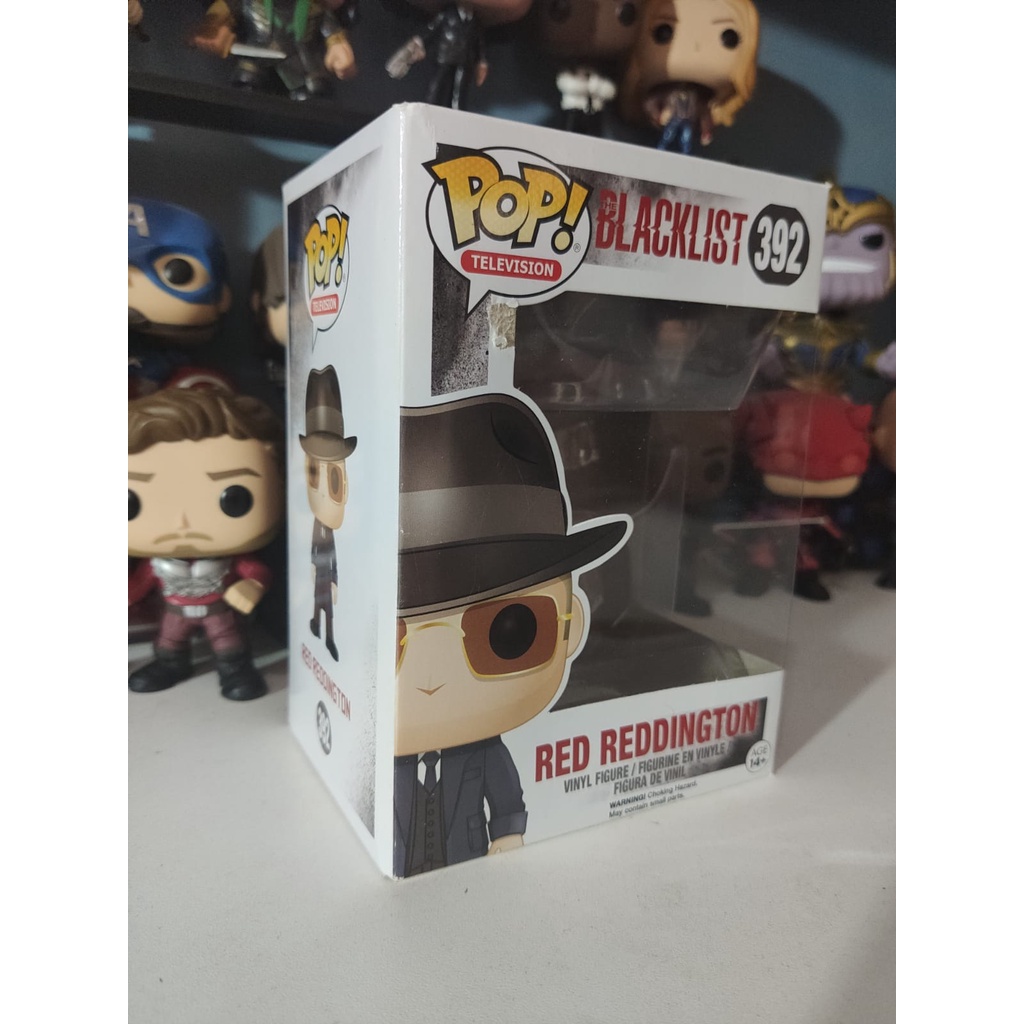 Caixa Funko Pop! The Blacklist: Red Reddington
