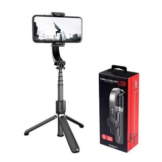Pau de Selfie com Gimbal Estabilizador p/ Celular L08