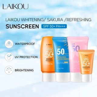 LAIKOU Protetor Solar À Prova D'água Para Rosto SPF50 em Oferta na Shopee