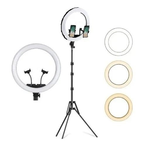 Ring Light 55cm / 22 polegadas + Tripé 2m | Shopee Brasil