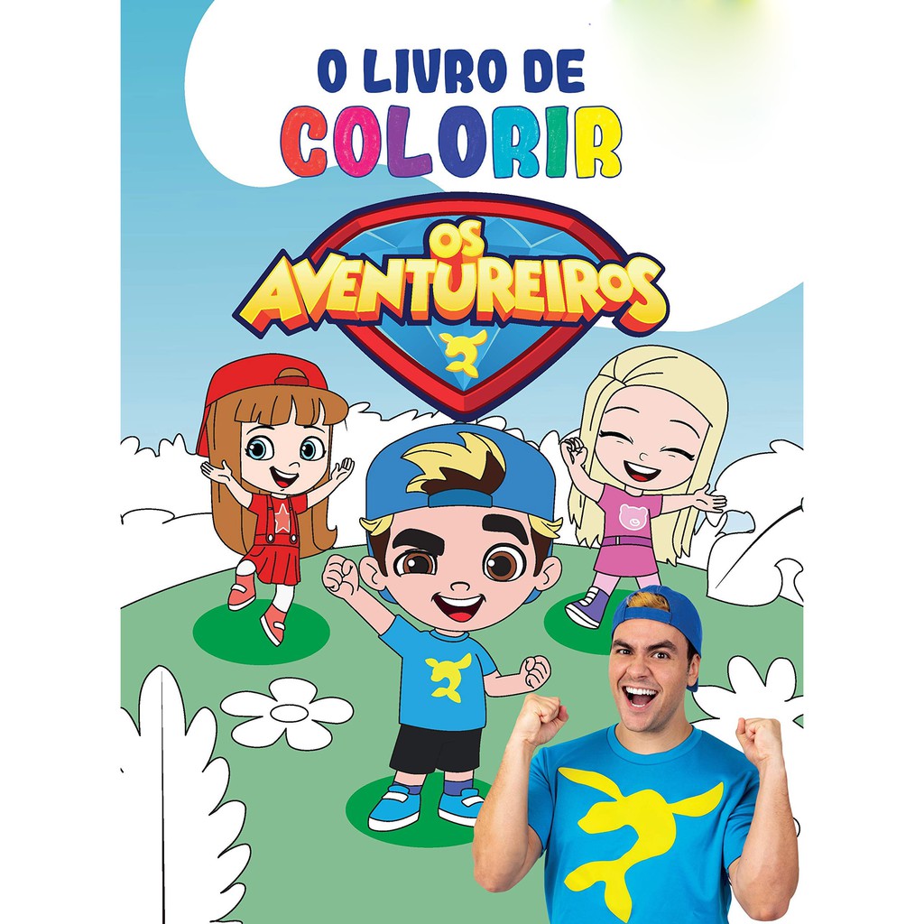 LIVRINHO PARA COLORIR - LUCCAS NETO – dikasbrindes