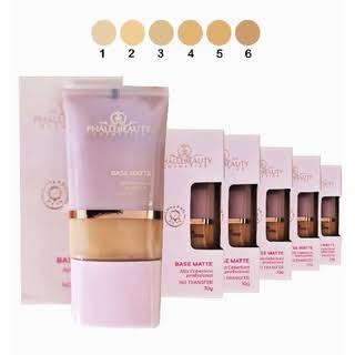 Base Alta Cobertura Matte Phallebeauty