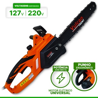 Moto Serra Elétrica Eletroserra Motor Eletrico 127v 220v Vulcan