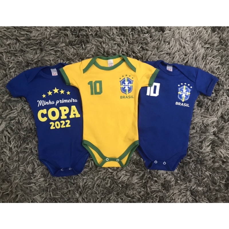 Bodys Brasil / Copa Do Mundo infantil