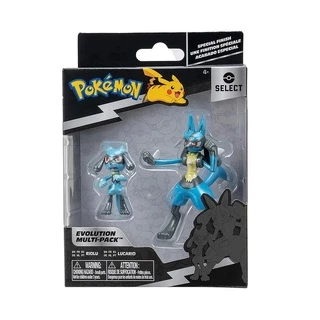Boneco Riolu E Lucario Evolução Pokémon