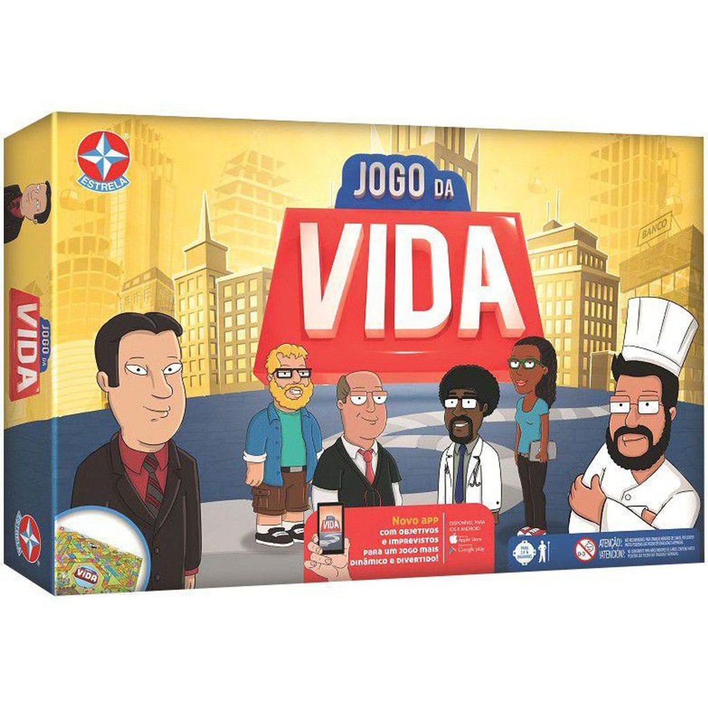 Jogo da Vida Retrô - Estrela - Estrela