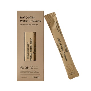 scal q milky protein hair treatment 10g x 5