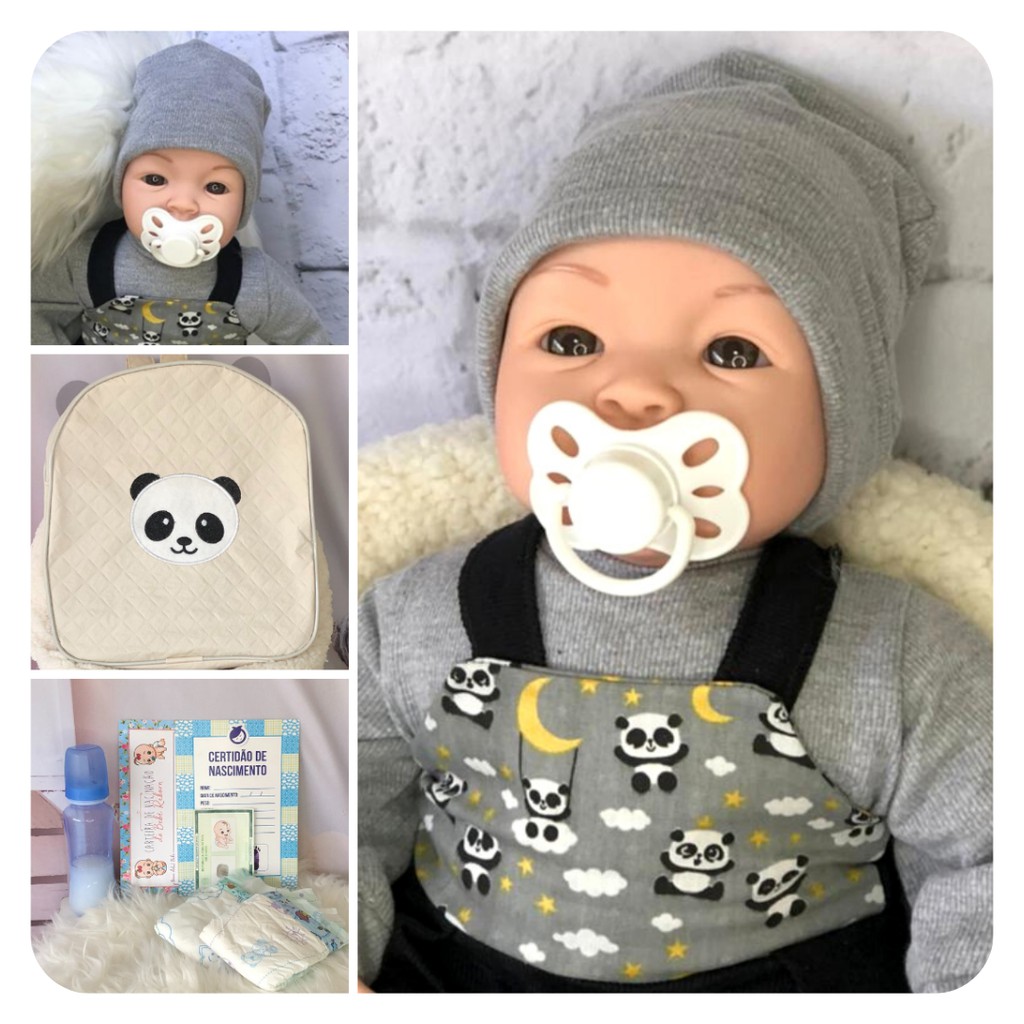 Bebe Reborn Japonês Menino Silicone Super Realista