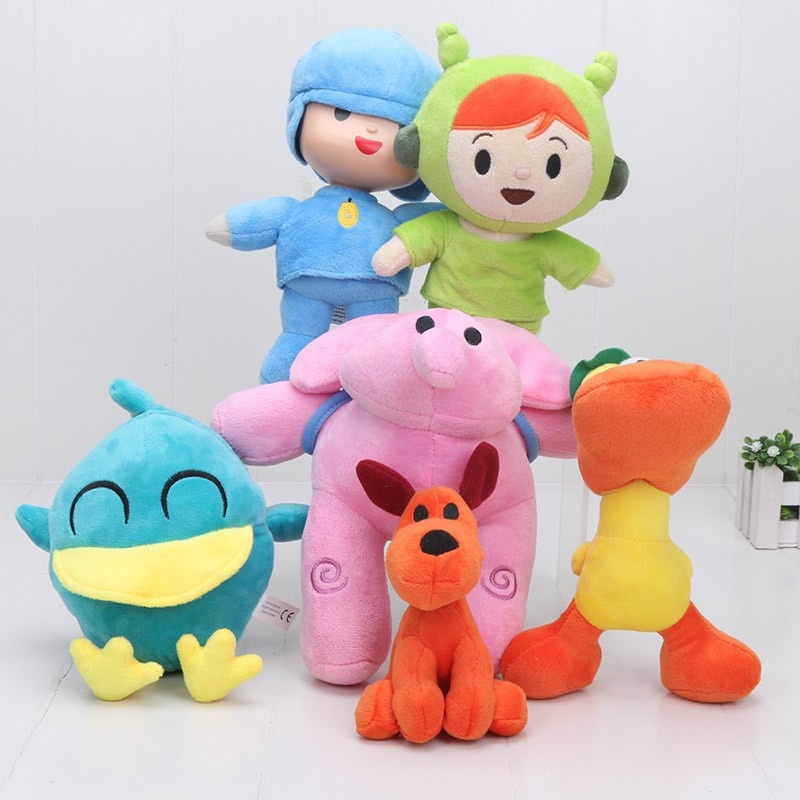 Pocoyo hot sale plush set