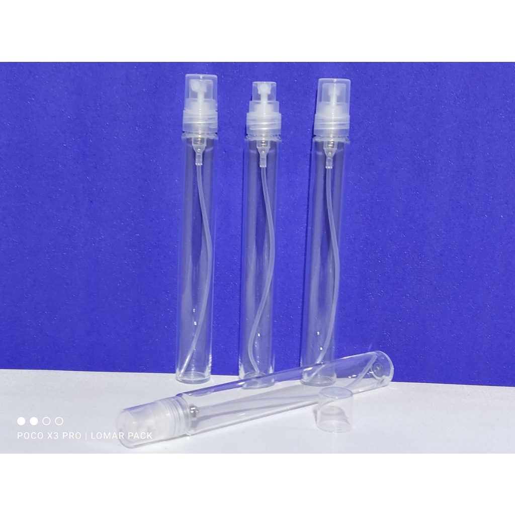 01 Flaconte Pet 10ml Spray Amostra Perfume