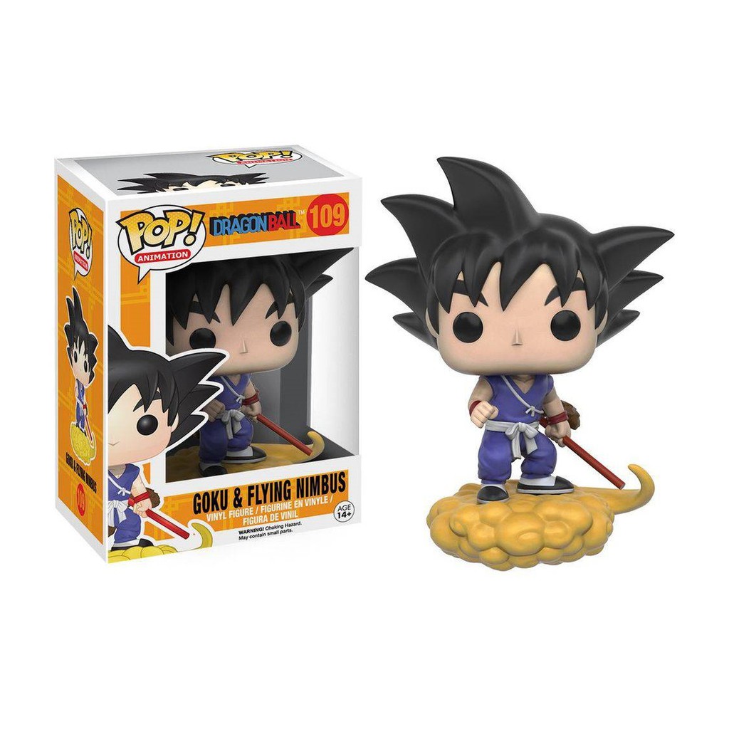 Funko Pop Dragon Ball Goku Com Nuvem Voadora 109