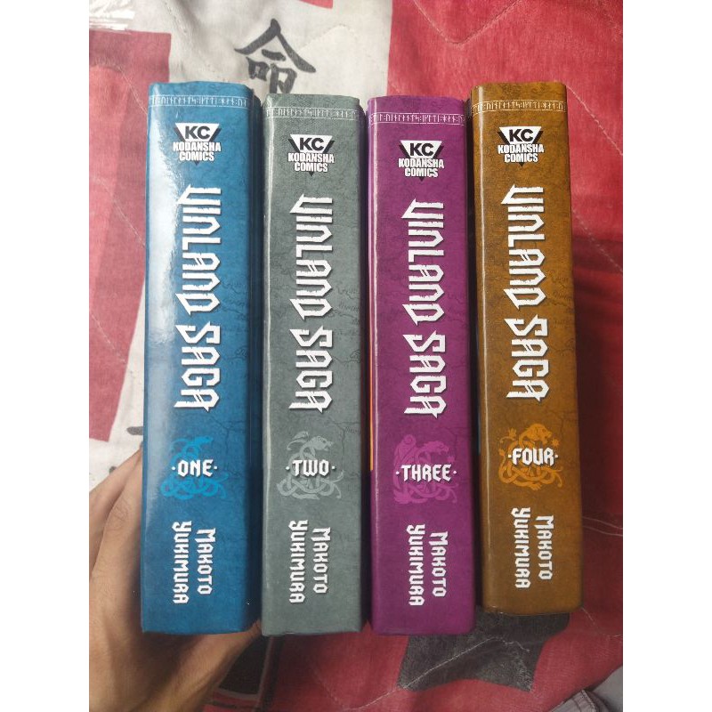 Vinland Saga Deluxe 1 Ao 4 Capa Dura Importado | Shopee Brasil