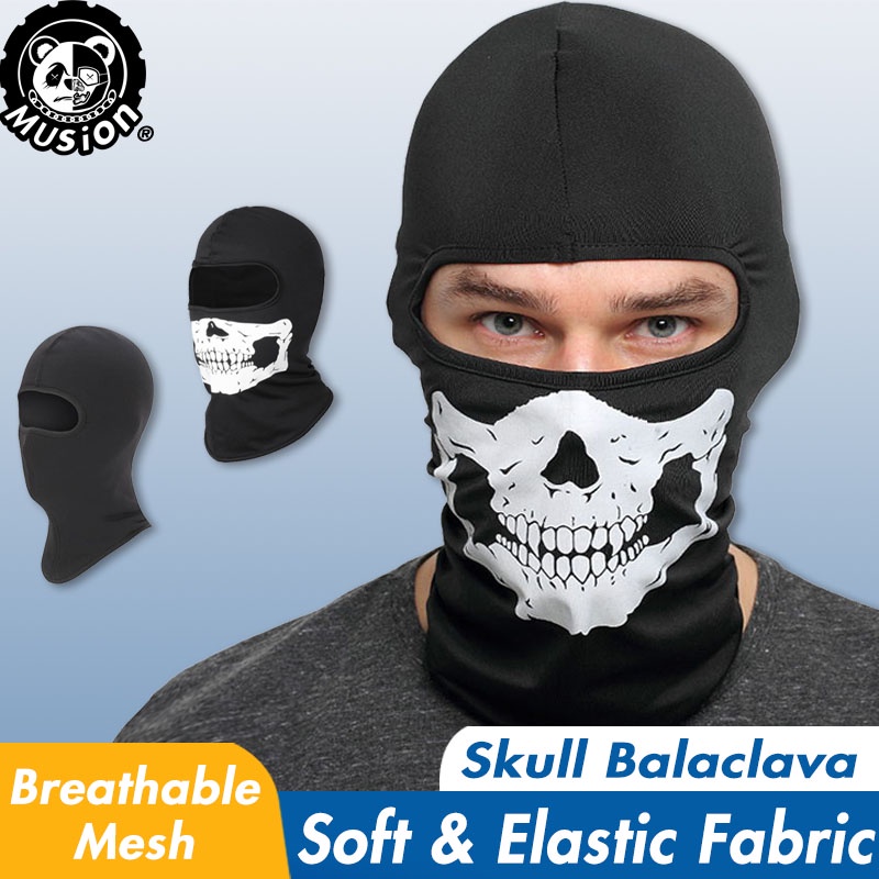 Musion Balaclava Caveira Full Face Mask Touca Ninja Caveira Toca Ninja ...