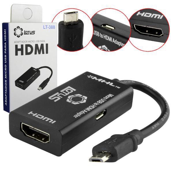 Adaptador 2025 hdmi v8