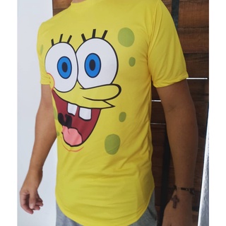 Camiseta Infantil ou Adulto - Bob Esponja - 2 a 14 Anos