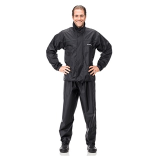 Capa De Chuva Motoqueiro Motoboy Nylon Pantaneiro Com Gola