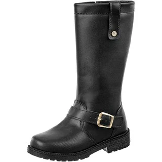 Bota Montaria GiGiL Teen Infantil Coturno Feminino Meninas Cano Alto