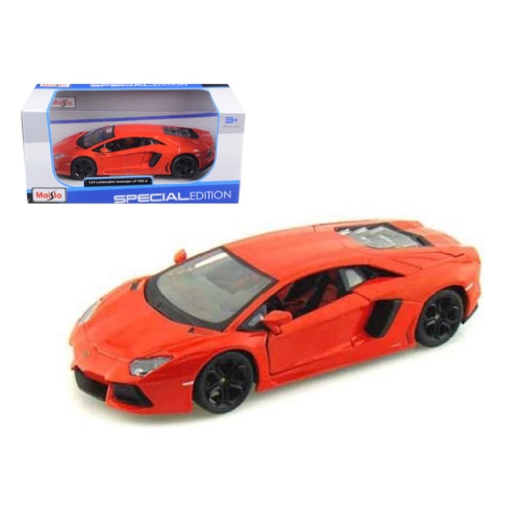 Lamborghini aventador diecast 1 24 sale
