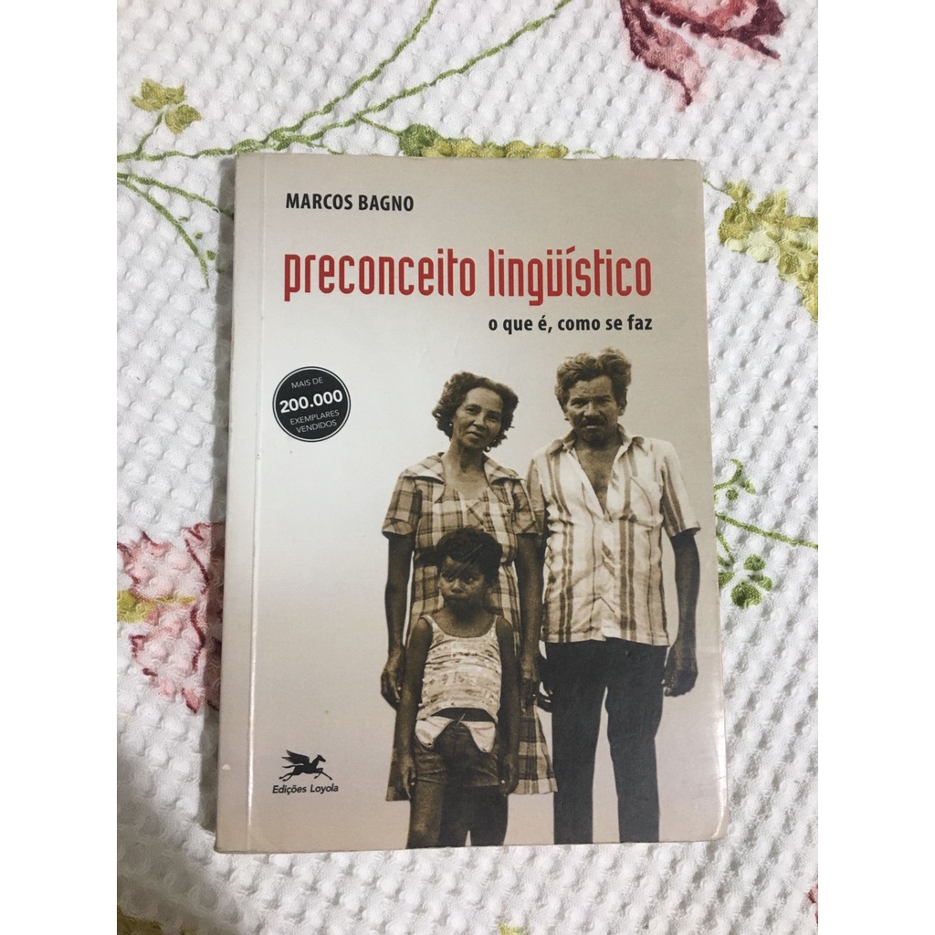 Livro Preconceito Linguístico - Marcos Bagno | Shopee Brasil