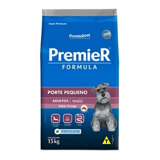 Ração Premier Fórmula para Cães Adultos de Porte Pequeno - 15Kg