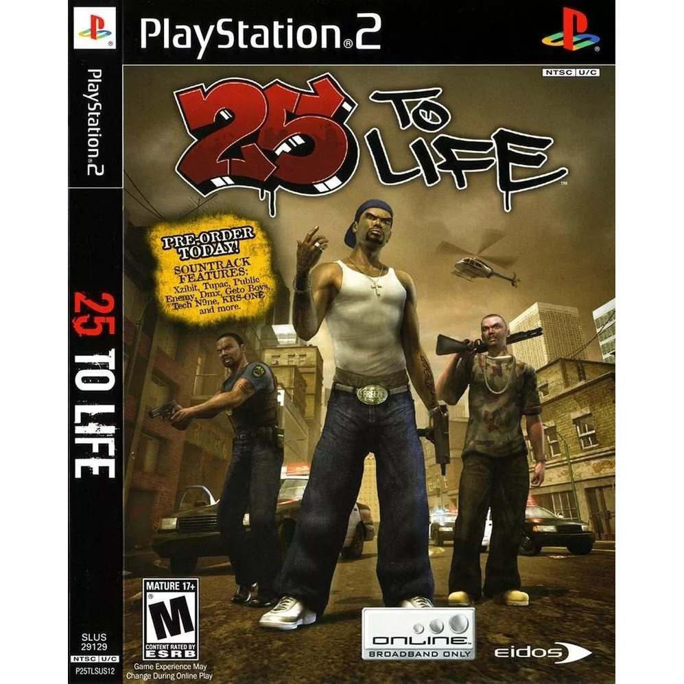 25 to life playstation hot sale 2