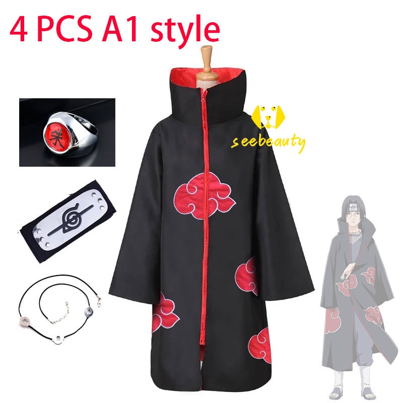 Anel Akatsuki Headband 2 Pçs/set Acessórios Anime Cosplay Akatsuki Membro  Deidara Ninja Itachi Dor Adereços Brinquedos De Presente Do Menino Da  Menina - Acessórios P/ Festa - AliExpress