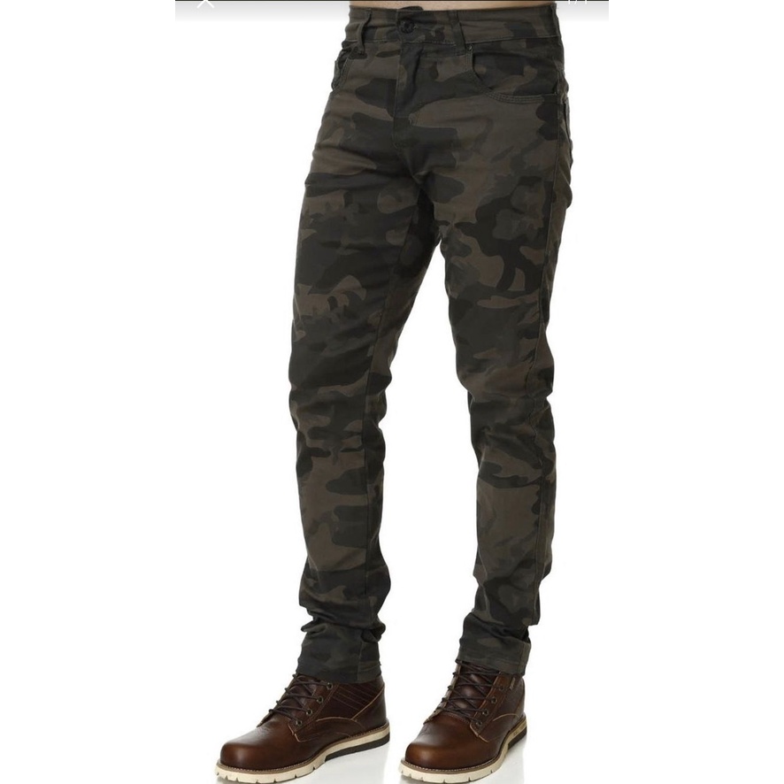 Calça camuflada masculina store sarja