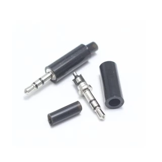 1 Par De Plug Para Cabo P1 X P1 - 2,5mm X 2,5mm