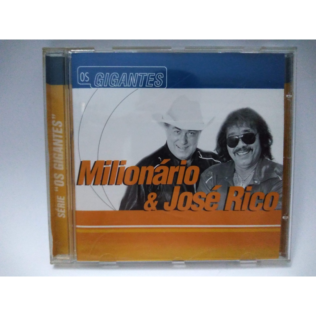 CD: Milionário & José Rico – Os Gigantes | Shopee Brasil