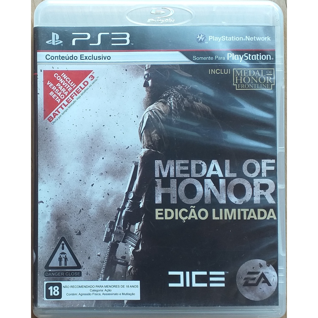 Medalha de Honra jogo para ps3 original CONTEUDO EXCLUSIVO