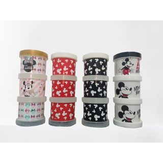 Porta Condimento Rosqueavél Mickey Minnie Com 3 Potes 150ml