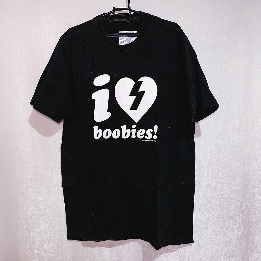 Camiseta I love boobies ○ Mystery exclusiva contra o câncer de mama ○ M