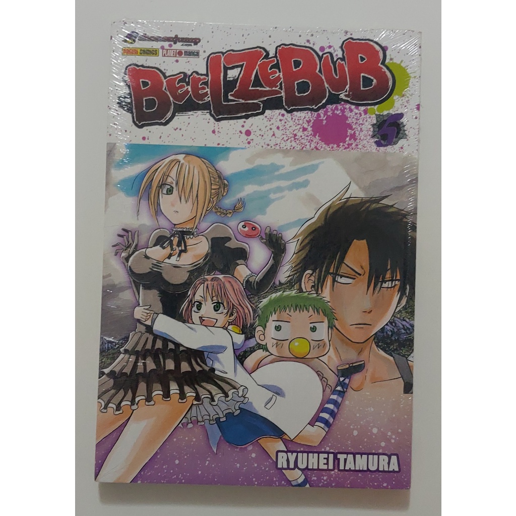 Coleção Mangá Beelzebub Vol 1 Ao 8 Panini Shopee Brasil 7296