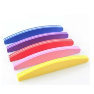 Lixa larga unha Colorida Polidora Profissional P/ Manicure 100/180 em Oferta na Shopee