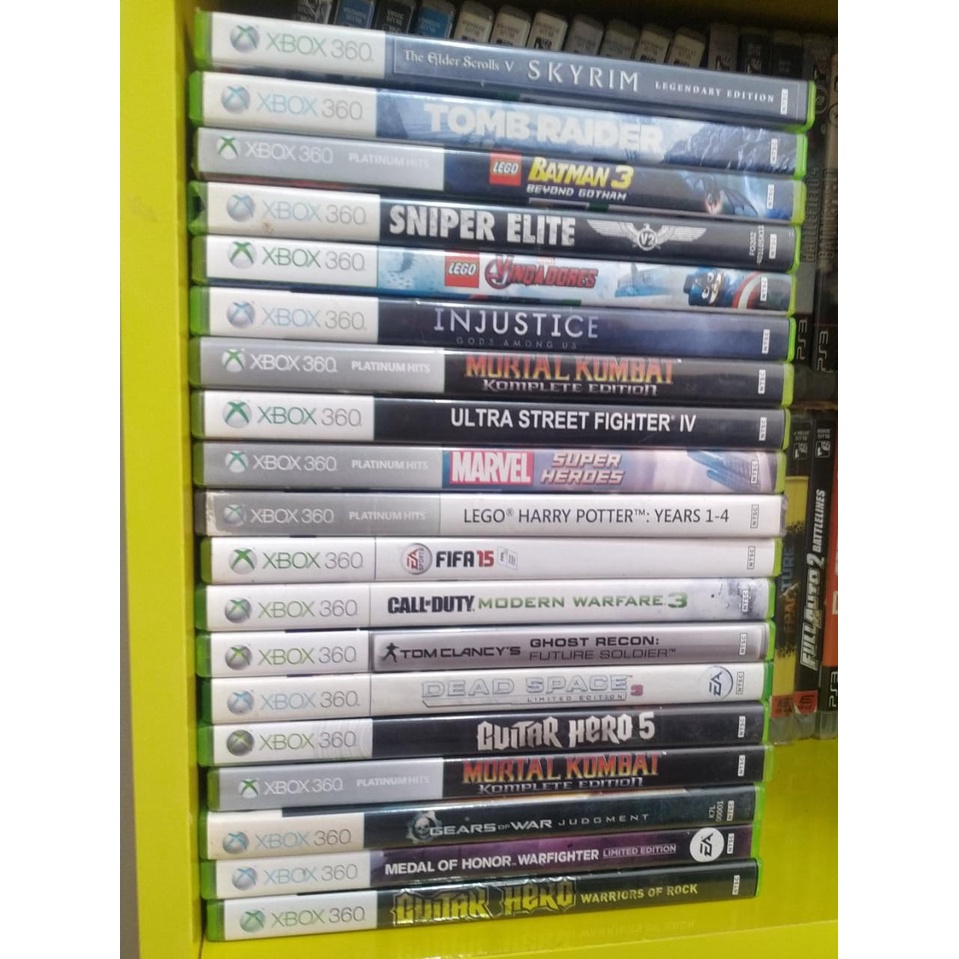 Jogos de Xbox 360 - Original - Mídia Física - Vários títulos disponíveis
