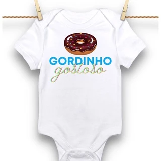 Body de Bebê Roupinha Menino Gordinho Gostoso