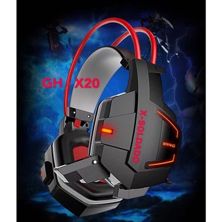 Headfone gamer Luz LED cabo reforçada revestido silicone INFOKIT Diversos modelos