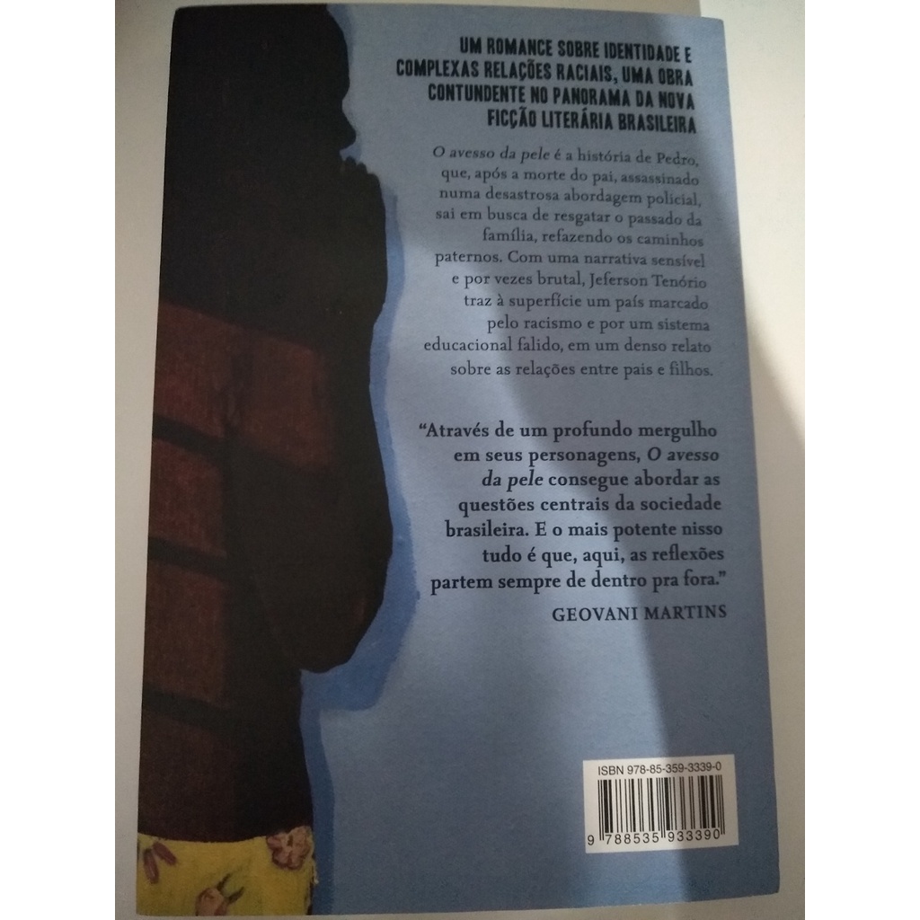 O Avesso da Pele - Seminovo | Shopee Brasil