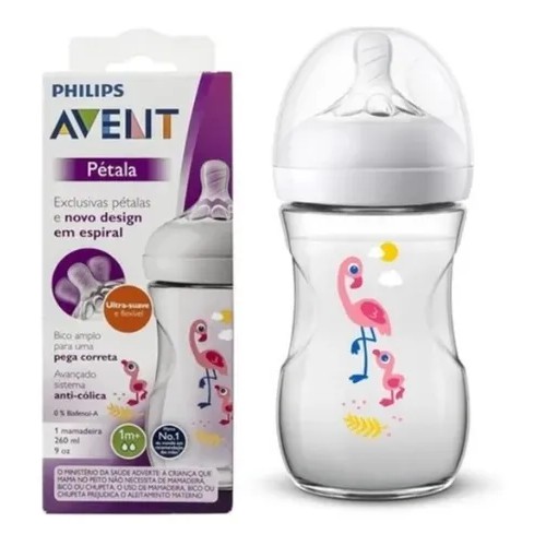 Avent philips Biberon Natural +1 mois DRAGON 260 ml