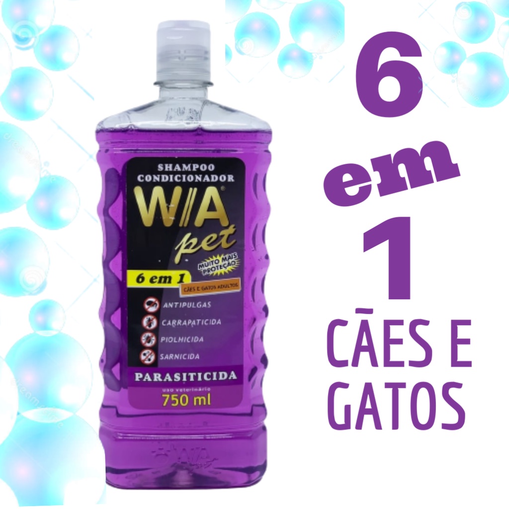 Shampoo e Condicionador 6 em 1 750ml WA Pet | Shopee Brasil Shampoo e Condicionador 6 em 1 750ml WA Pet | Shopee Brasil