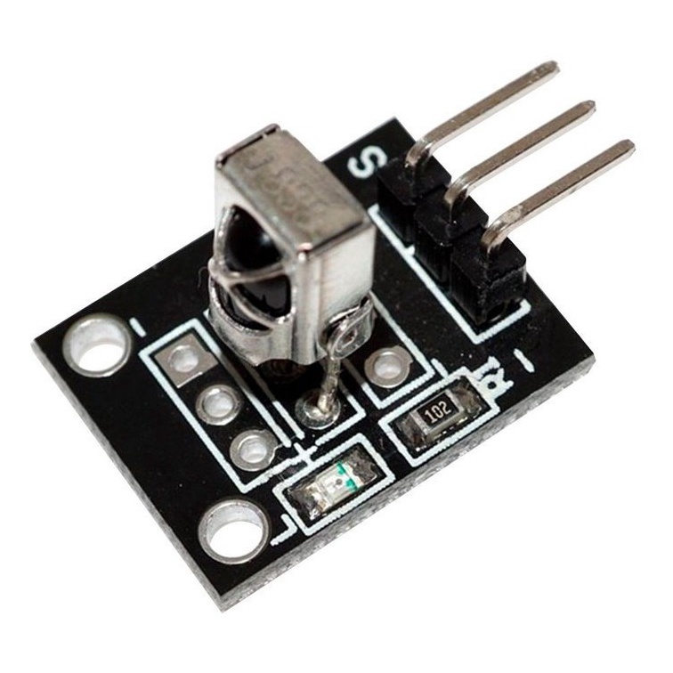Módulo Receptor Infra Vermelho Ir - Vs1838B Para Arduino | Shopee Brasil